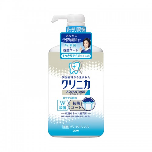 Lion 獅王 CLINICA Advantage 清涼抗菌漱口水 900ml 清爽型 香草香味 163-0784 Lion 獅王 CLINICA Advantage 清涼抗菌漱口水 900ml 清爽型 香草香味 163-0784
